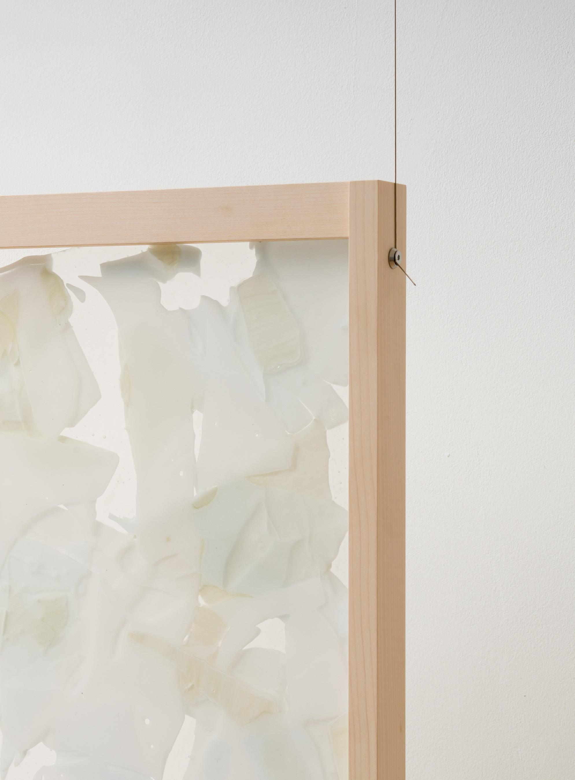 Anne Dorthe Vester AV limited edition frame with meltet glass sheet