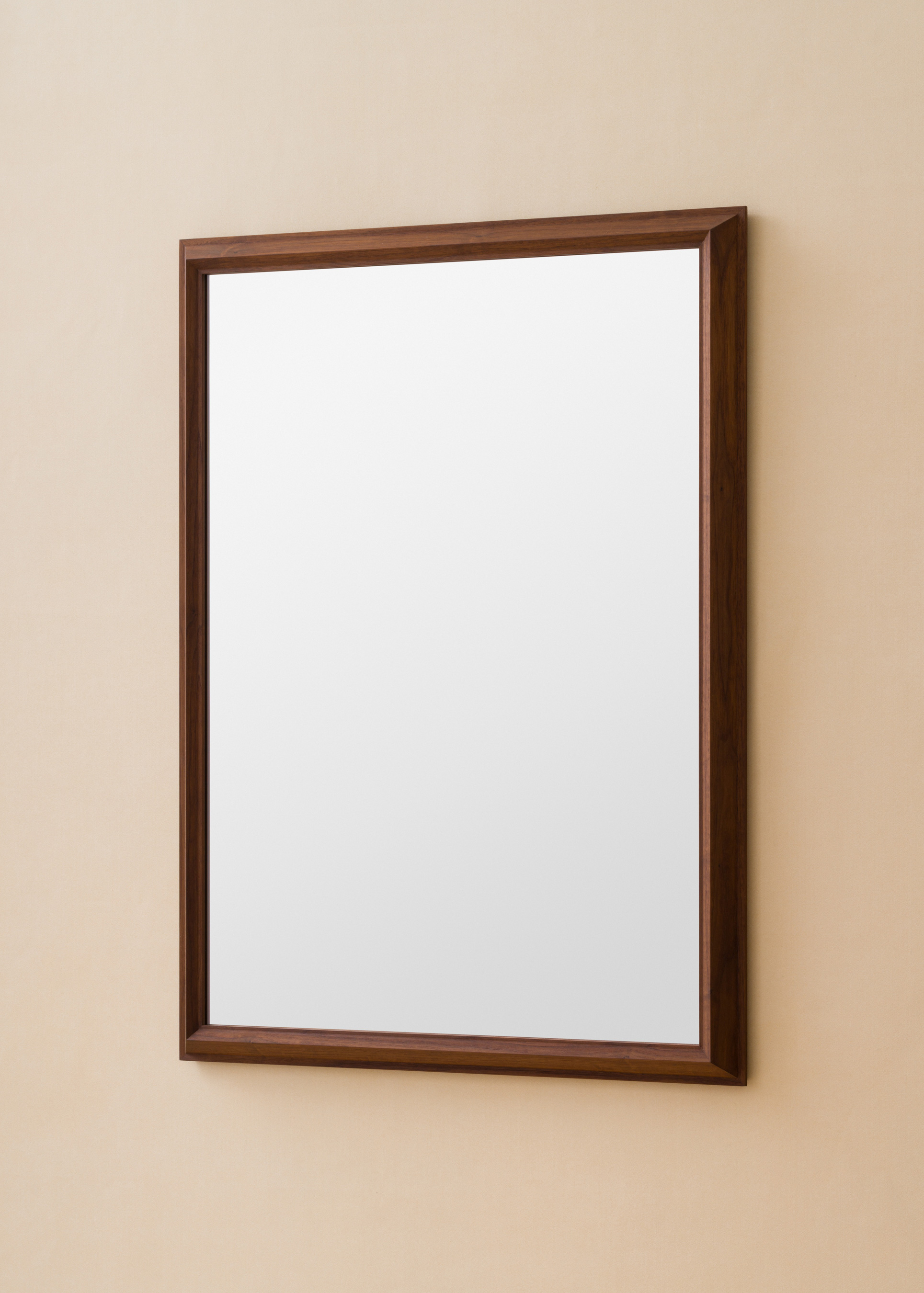 MO2 Large Walnut Mirror